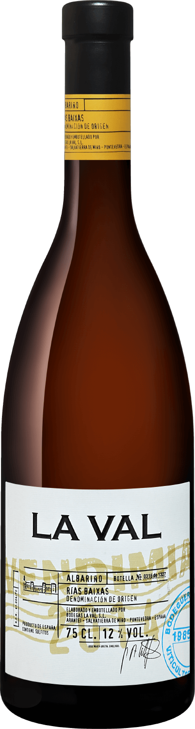 Ла Валь Вандимия Альбариньо Риас Байшас DO Бодегас Ла Валь 2014 0.75 л