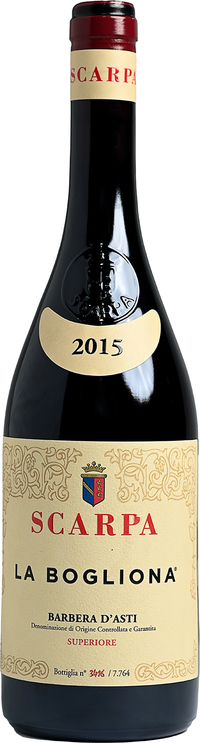 Ла Больона Барбера д'Асти DOCG Супериоре Скарпа 2015 0.75 л