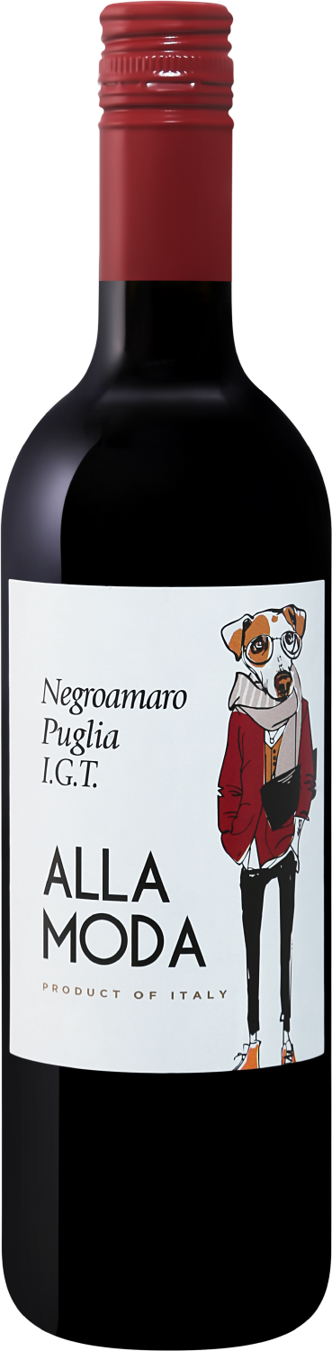 Алла Мода Негроамаро Апулия IGT Сан Маттео 2024 0.75 л