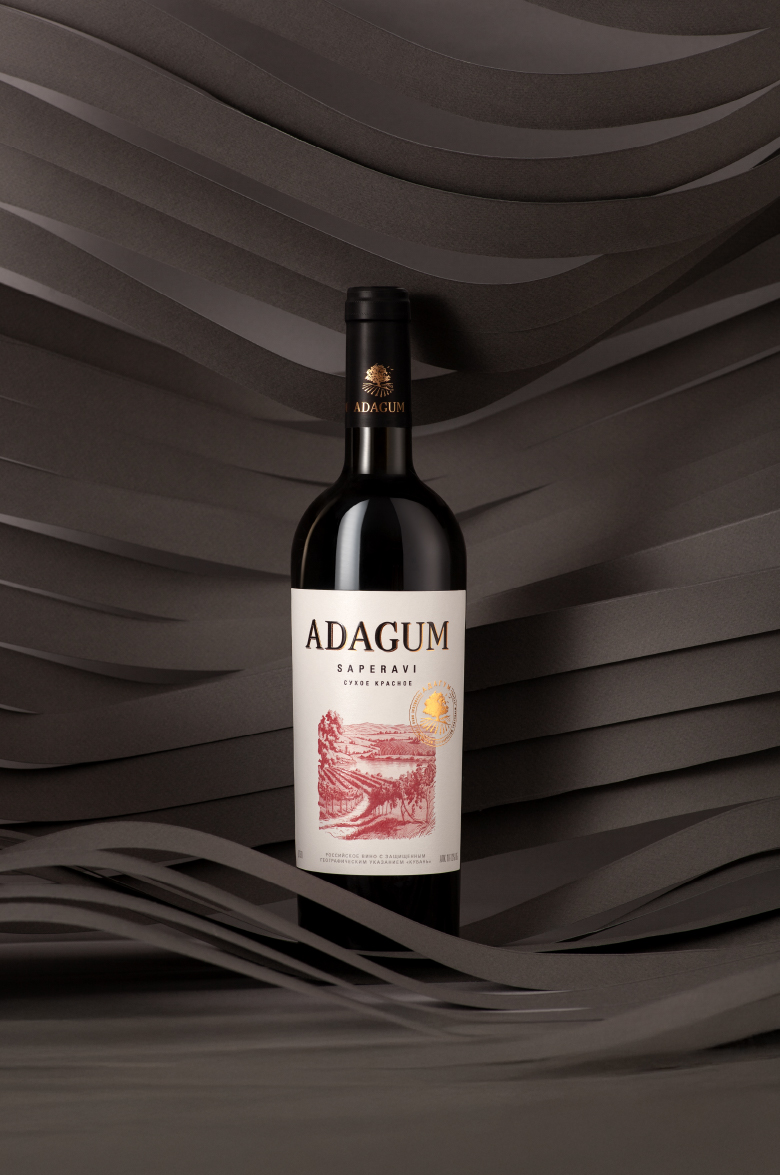 Адагум Саперави Кубань ЗГУ - 0.75 л