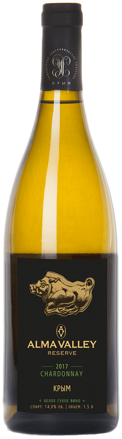 Шардоне Резерв Крым ЗГУ Альма Валлей 1.5 л