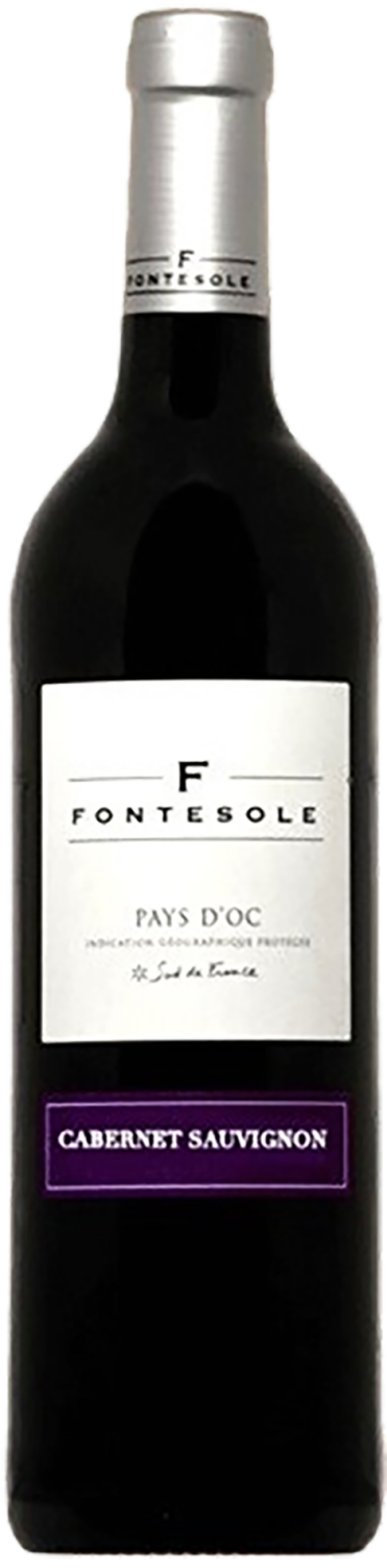 Фонтесоль Каберне Совиньон Пэй д'Ок IGP Ле Винерон де Фонт 0.75 л
