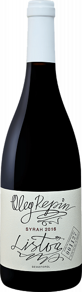 Listva Syrah Sevastopol Oleg Repin, 0.75 л в Пензе