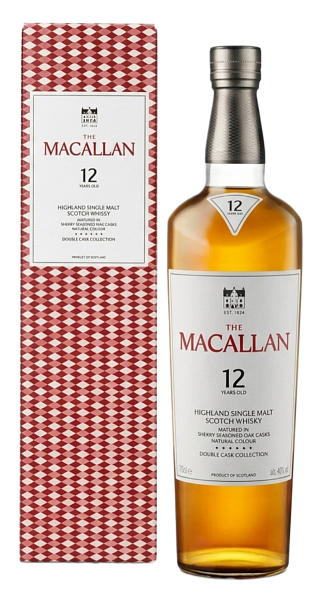 Macallan Double Cask 12 y.o. Highland single malt scotch whisky (Подарочная упаковка), 0.7 л в Пензе