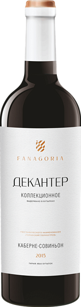 Decanter Collection Cabernet Sauvignon Sennoy Fanagoria, 0.75 л в Пензе