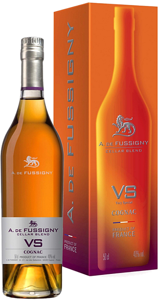 A. de Fussigny Cellar Blend Cognac VS (Подарочная упаковка), 0.5 л в Пензе