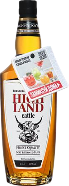 Highland Cattle Blended Scotch Whisky, 0.7 л в Пензе