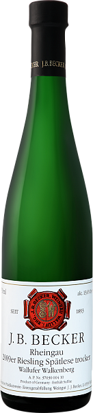 Riesling Wallufer Walkenberg Spatlese Trocken Rheingau J.B.Becker, 0.75 л в Пензе