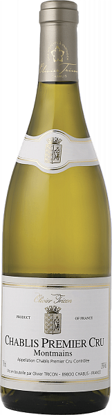 Montmains Chablis 1er Cru AOC Maison Olivier Tricon, 0.75 л в Пензе