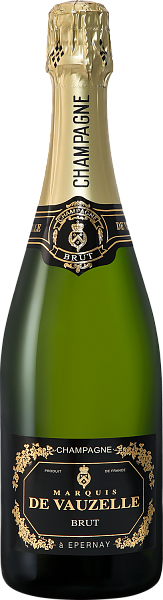 Marquis de Vauzelle Brut Champagne AOC Maison Burtin, 0.75 л в Пензе