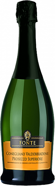 Fonte Prosecco di Valdobbiadene DOCG Superiore Vinispa, 0.75 л в Пензе