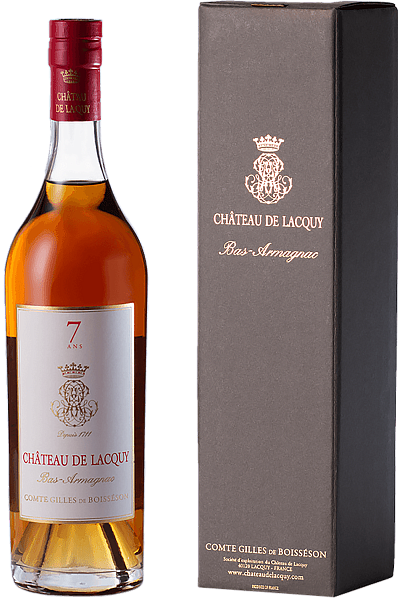 Chateau de Lacquy Bas Armagnac 7 Ans (gift box), 0.7 л в Пензе