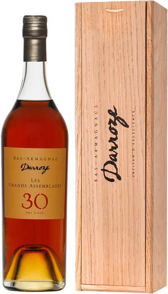 Darroze Les Grands Assemblages 30 Ans d'age Bas-Armagnac (wooden box), 0.7 л в Пензе