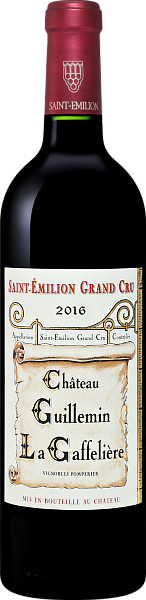 Chateau Guillemin La Gaffeliere Saint-Emilion Grand Cru AOC, 0.75 л в Пензе