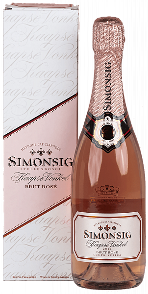 Kaapse Vonkel Rose Brut Simonsig (gift box), 0.75 л в Пензе