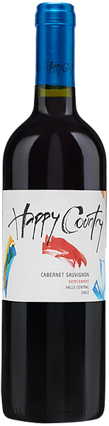 Happy Country Cabernet Sauvignon Central Valley DO Bodegas y Vinedos de Aguirre, 0.75 л в Пензе