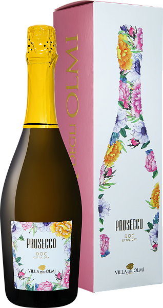 Prosecco DOC Spumante Extra Dry Villa degli Olmi (gift box), 0.75 л в Пензе
